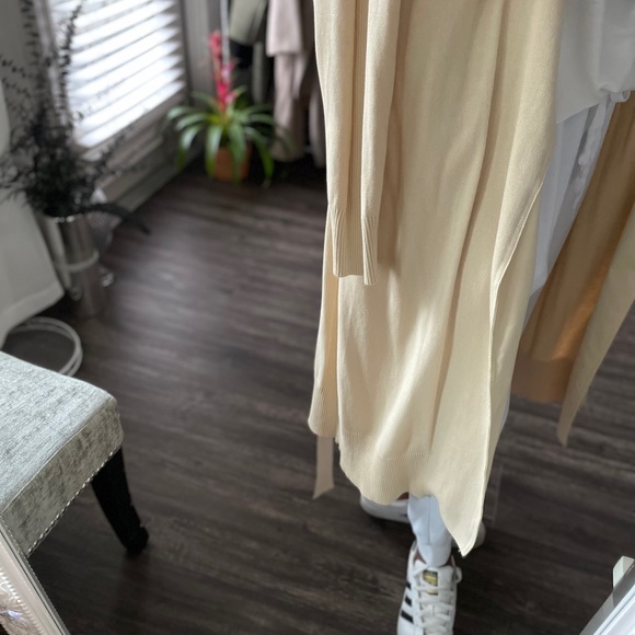 Calvin Klein Knit Belted Cardigan Size M - Picture 7 of 12